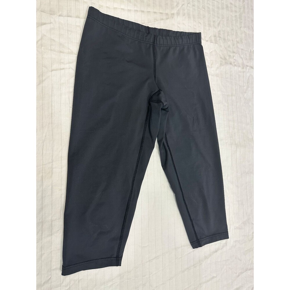 WOMENS ATHLETIC YOGA CAPRIS PANTS WAIST 28 IN